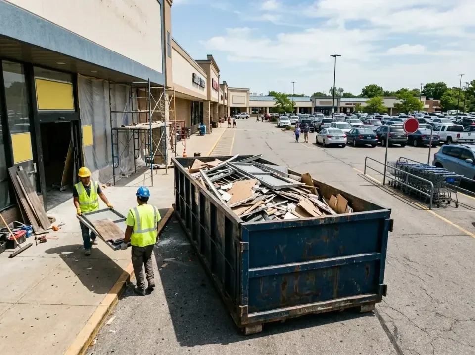 retail-store-renovation-debris-003 — frequently asked questions, Roll-off Dumpster Rentals in West Monroe, MI